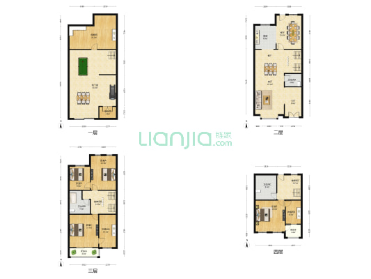 飘鹰锦和花园(别墅) 4室2厅3卫 342平方