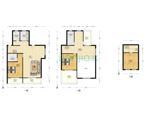 和璞院 3室1厅3卫 204平方