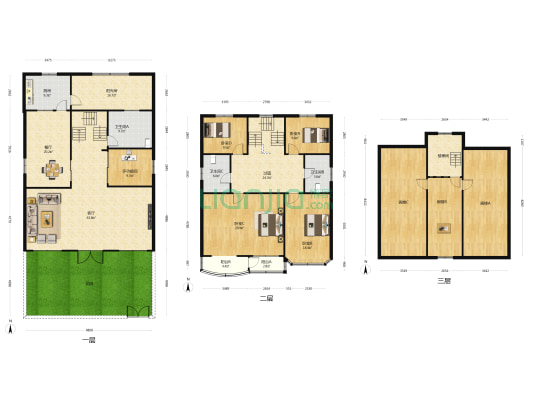 丽景花苑 5室2厅3卫 240平方