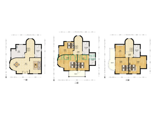 影星度假别墅西区 6室1厅4卫 172平方