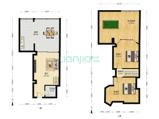 永泰大厦 3室1厅1卫 86平方
