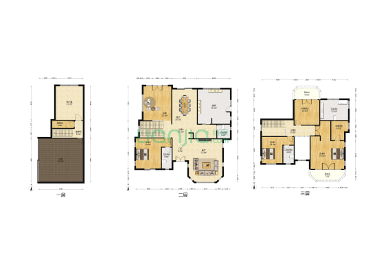 万科提香别墅 4室2厅4卫 386平方