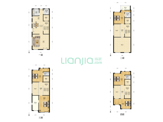 中骏天誉(别墅) 5室2厅4卫 271平方