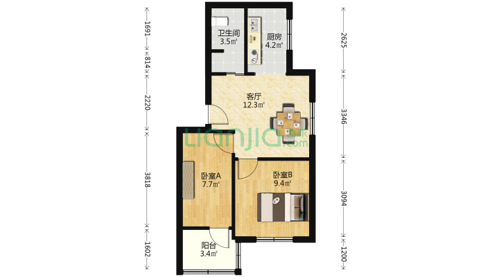 秋涛路178号二手房实景图
