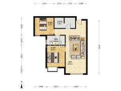 急售三利C区精装两居，好楼层，价格美丽-涿州三利中和城二期C区户型图