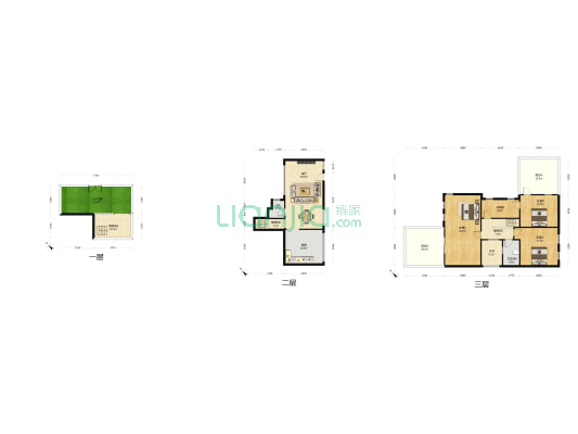 花样年大溪谷果墅 3室1厅2卫 93平方