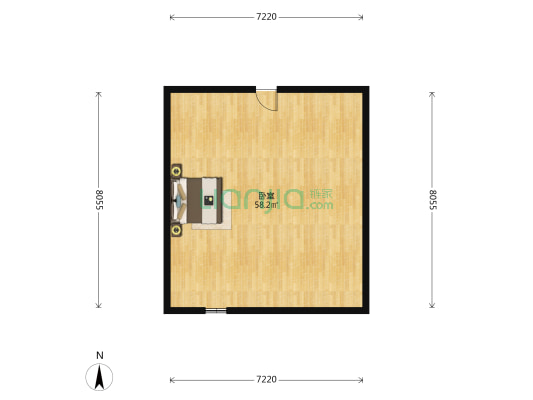 海印南苑 1室0厅0卫 62平方