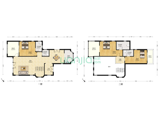 保利石象湖国际乡村俱乐部 3室1厅4卫 179平方
