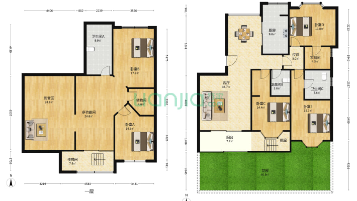 海逸公寓二手房实景图