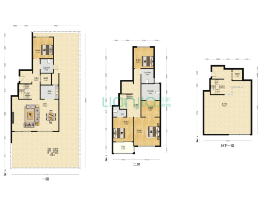 保利云上悠境花园 4室1厅4卫 296平方