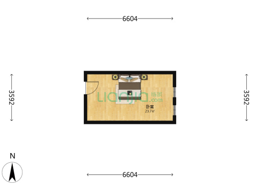茗汤上城 1室0厅0卫 37平方