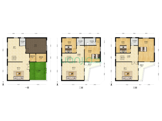 红棉中路 4室4厅4卫 345平方