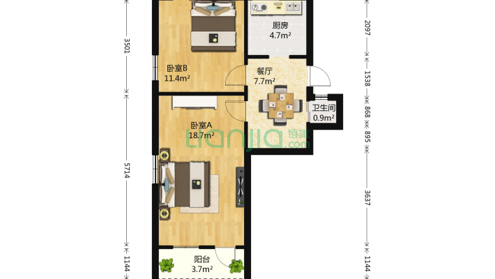 城头巷二手房实景图