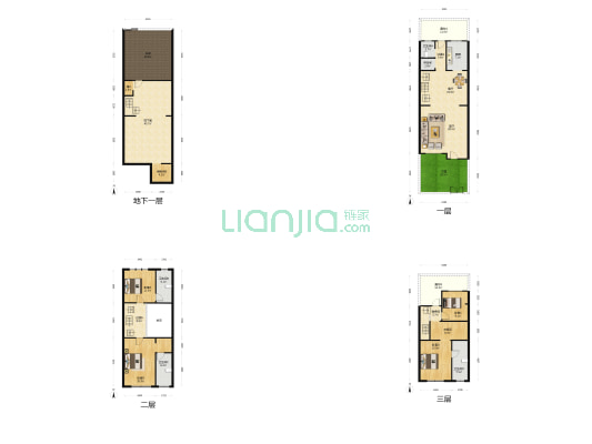 五矿万科城千橡园 4室2厅5卫 277平方