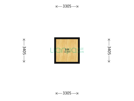 保利香槟国际 1室0厅0卫 101平方