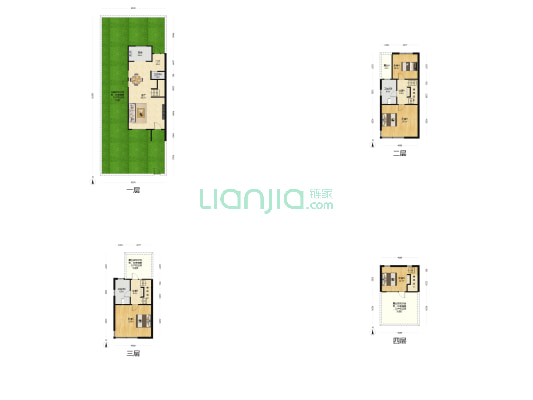 霸州温泉新都孔雀城瑾园 4室1厅3卫 163平方