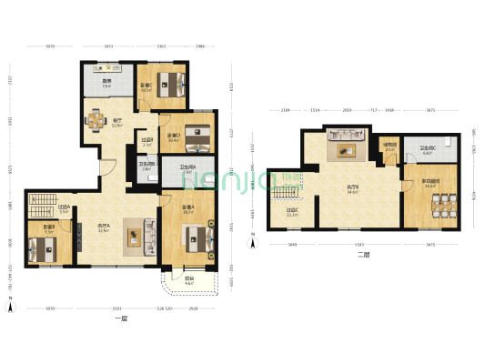 合生·缦云 5室3厅3卫 189平方
