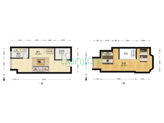 唯美·创想城 1室1厅1卫 48平方