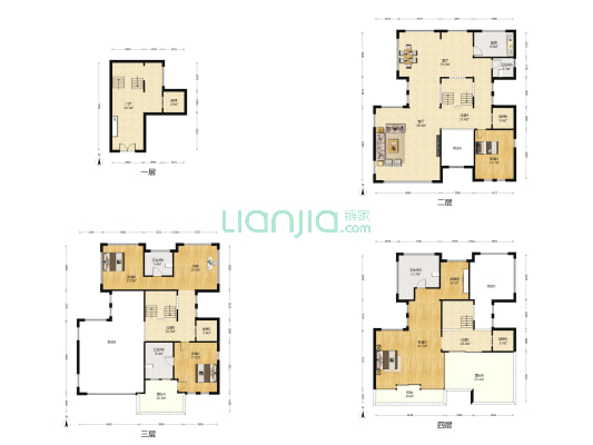 国贸天琴湾三期 5室2厅4卫 381平方