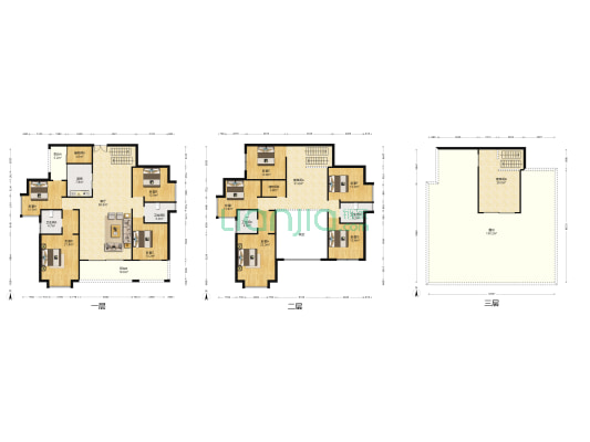 家和盛世花园一期 9室1厅4卫 270平方