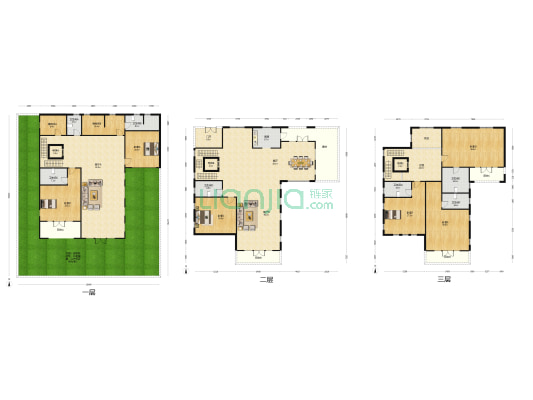 阳明山庄 6室3厅7卫 658平方