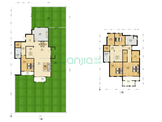 万科良渚文化村堂前 4室2厅3卫 282平方
