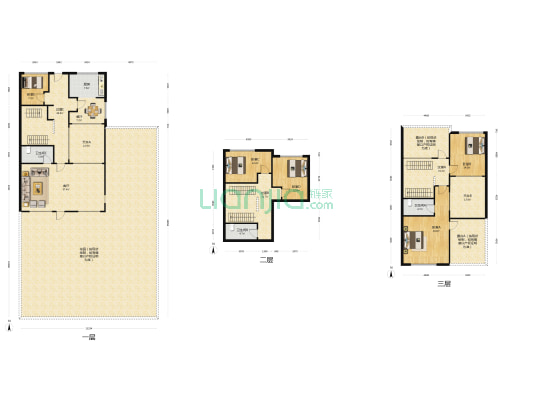 长房润和湘江玥 5室2厅3卫 225平方