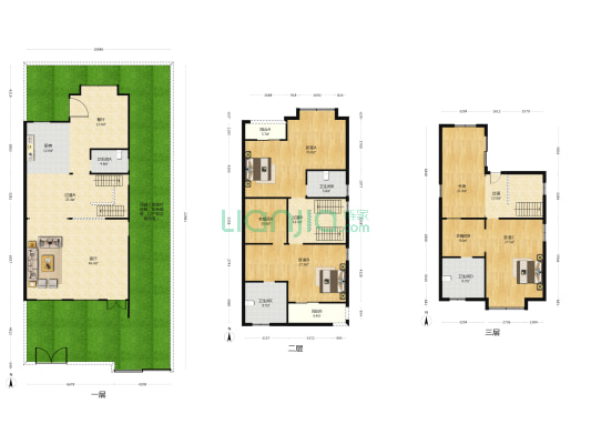棠溪人家 4室2厅4卫 308平方