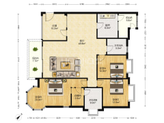 棕榈泉三期 精装修自住房 保养好-重庆棕榈泉三期户型图