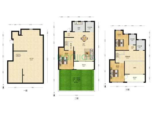 惠都上府名著 3室1厅3卫 272平方