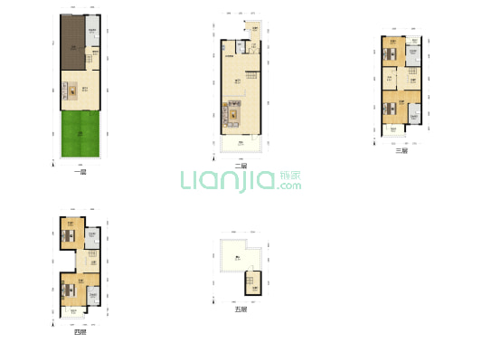 长广溪庄园 4室2厅6卫 224平方