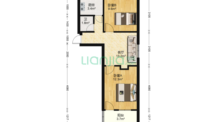 金门新村二手房实景图