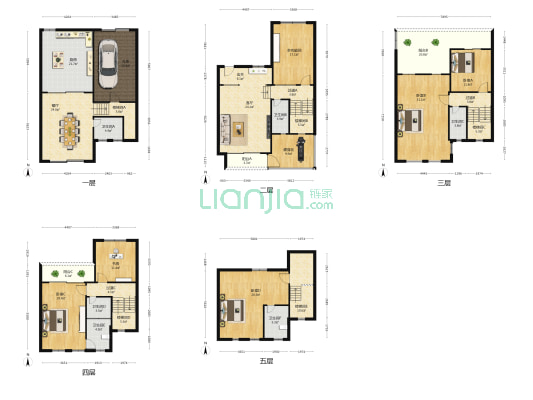 卢瓦尔河谷 6室2厅6卫 247平方