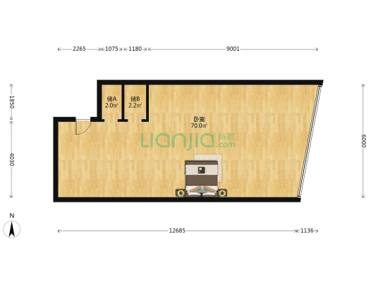 大成广场 1室0厅0卫 123平方