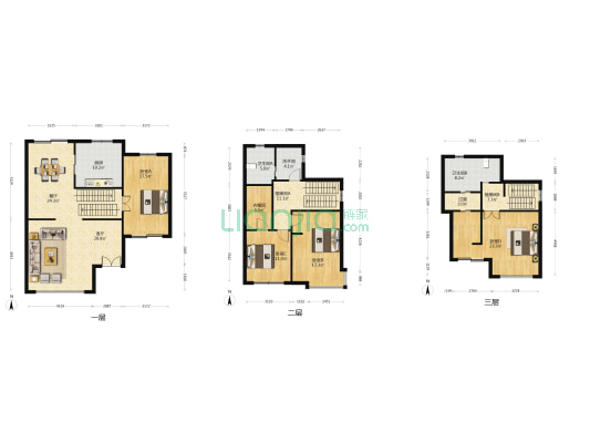 虹桥中华园（别墅） 4室2厅3卫 221平方
