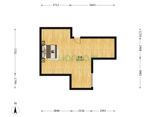 轮山路50号 1室0厅0卫 65平方