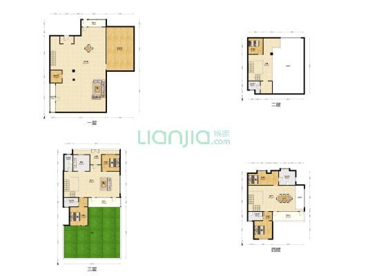 山水樾澜院 5室2厅5卫 493平方