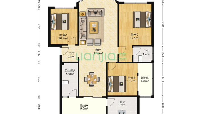 亭江街98号二手房实景图