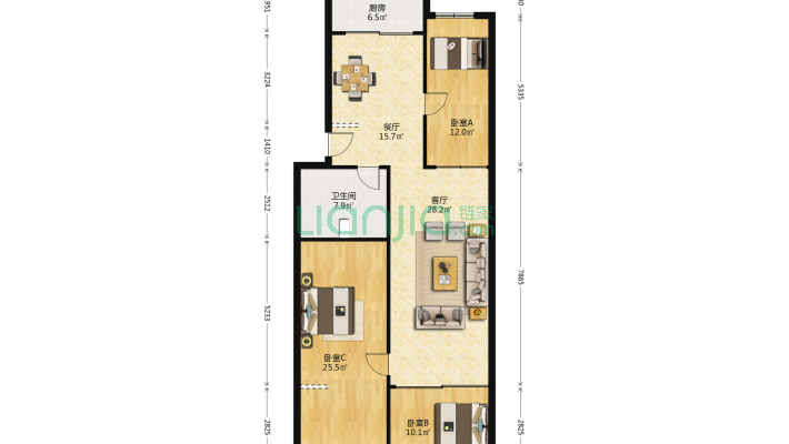 隆兴家园二手房实景图