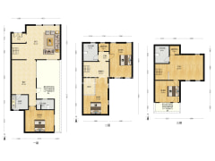 西京都 联排别墅  高尔夫区 环境优美 户型好-涿州颐和公馆户型图