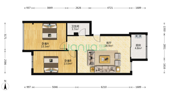 福馨佳园二手房实景图