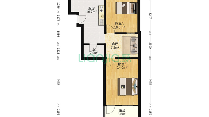 升龙桥下塘二手房实景图