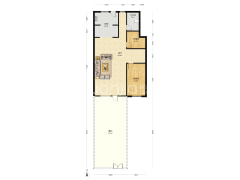 香邑溪谷原墅  下叠  带小院  交通便利-涿州香邑溪谷原墅户型图
