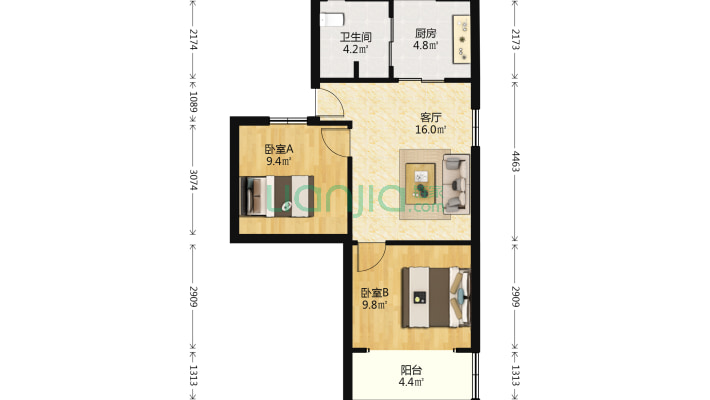 东太平巷二手房实景图