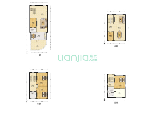 建国中路139号 3室2厅3卫 242平方