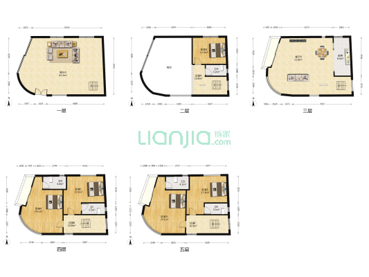 扁滘社区 5室2厅5卫 310平方
