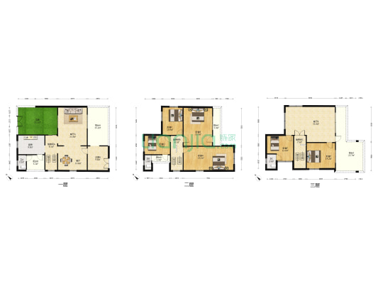 大良单家文秀居委会 6室3厅3卫 296平方