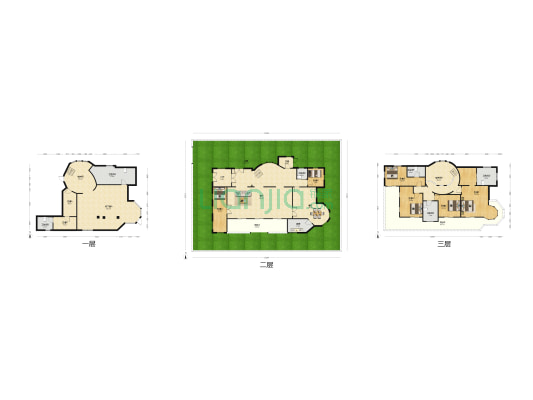 圣堡别墅 6室2厅6卫 497平方