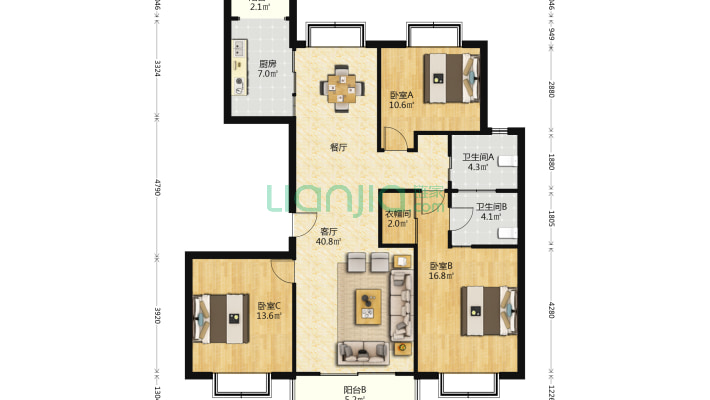 天山星城二手房实景图