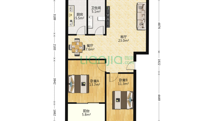 鑫海景苑二手房实景图